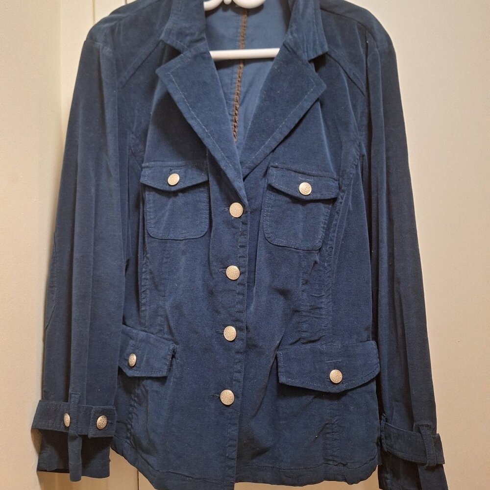 ADDITION ELLE VELVET JACKET.